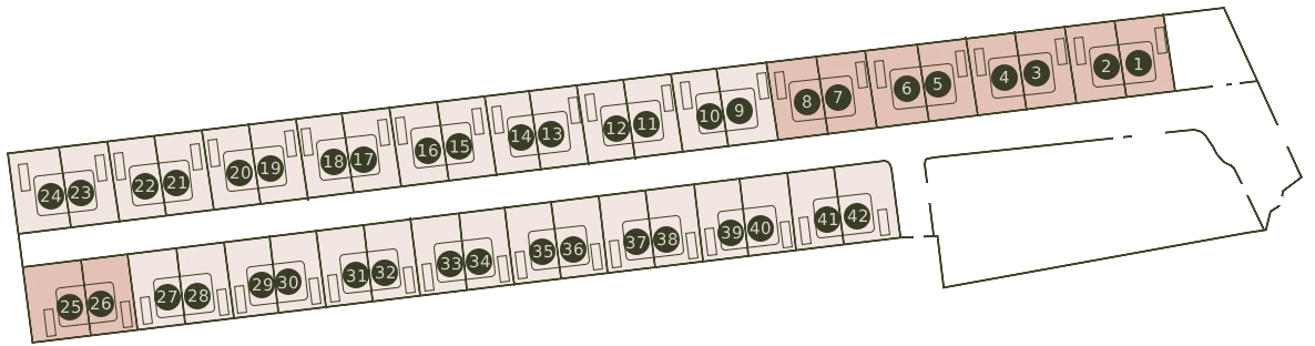 Plan de masse - AIA Villas project master plan (Tranche 1)